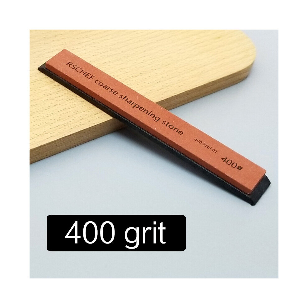 (A-Oil Stone 400Grit) Diamond & Whetstone 60-2000 Grit Knife Sharpener Sharpening Stone Flattening Stone Grind Fixed System Knife Stones 4853843639458