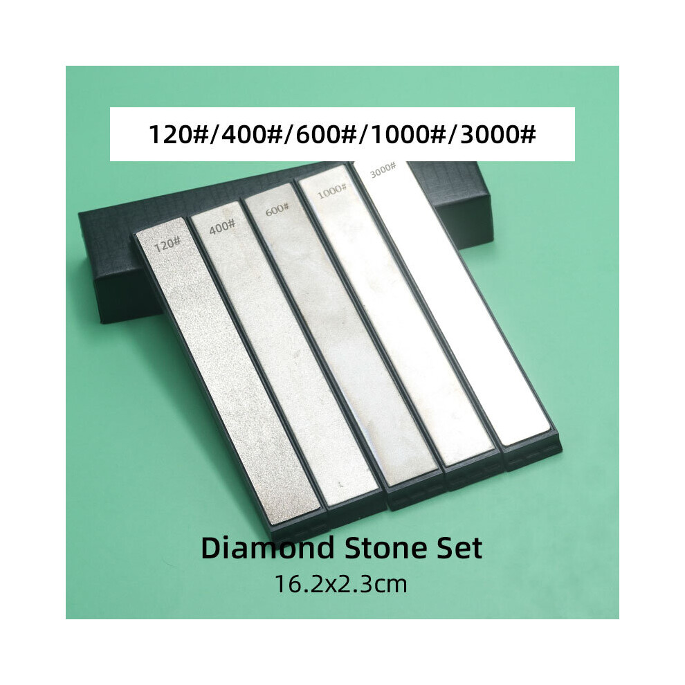 (A-Diamond Set G 160Mmx23mmx7mm) Knives Sharpener Stone Ruixinpro Diamond Bars Wetstone Knife Sharpening Chef Professional Multi Tools Kitchen Accesso 4853843684359