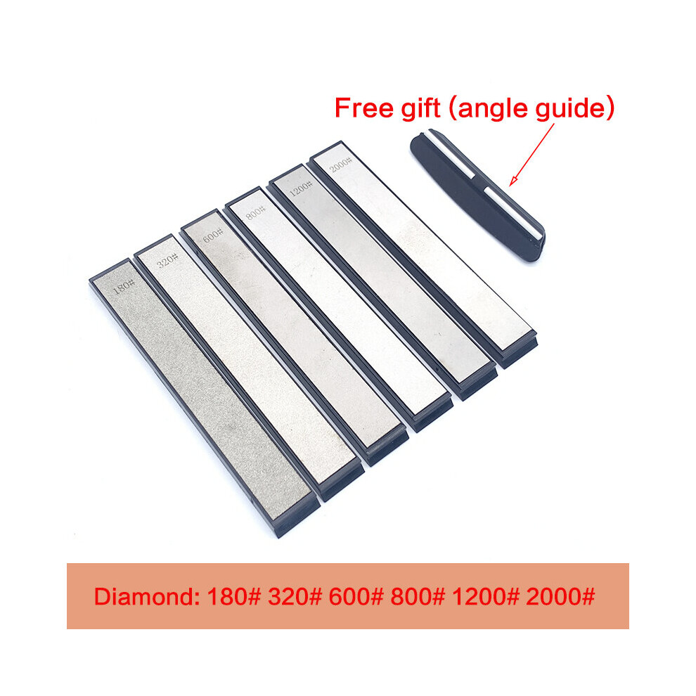 (A-Set 4) Diamond Stone Set Fixed Angle Knife Sharpener Sharpening Stone Diamond Whetstone Household Sharpen Accessories Honing Stone Tool 4853843667819