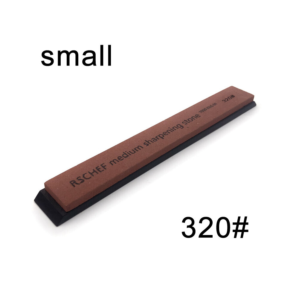 (A-Small Size 320 Grit As Shown) Big Whetstone Grit 60-3000# Sharpening Stone Knife Sharpener Professional Fixed Grinding Stone Water Whetstone Quick 4853843663989