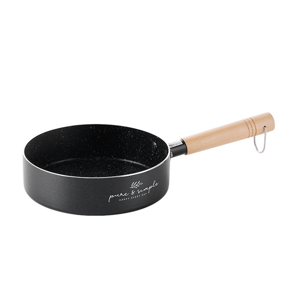 18cm Frying Pan Thickened Omelet Pan Stainless Steel Non-Stick Frypan Kitchen Egg Cooking Skillet Fryer Breakfast Making Pan