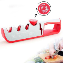 (a-4in1gray As shown) 4 In 1 Knife Sharpener Multifunctional Cutter Wheel Grind Scissor Grindstone Professional Sharpening Tools Grinding Machine