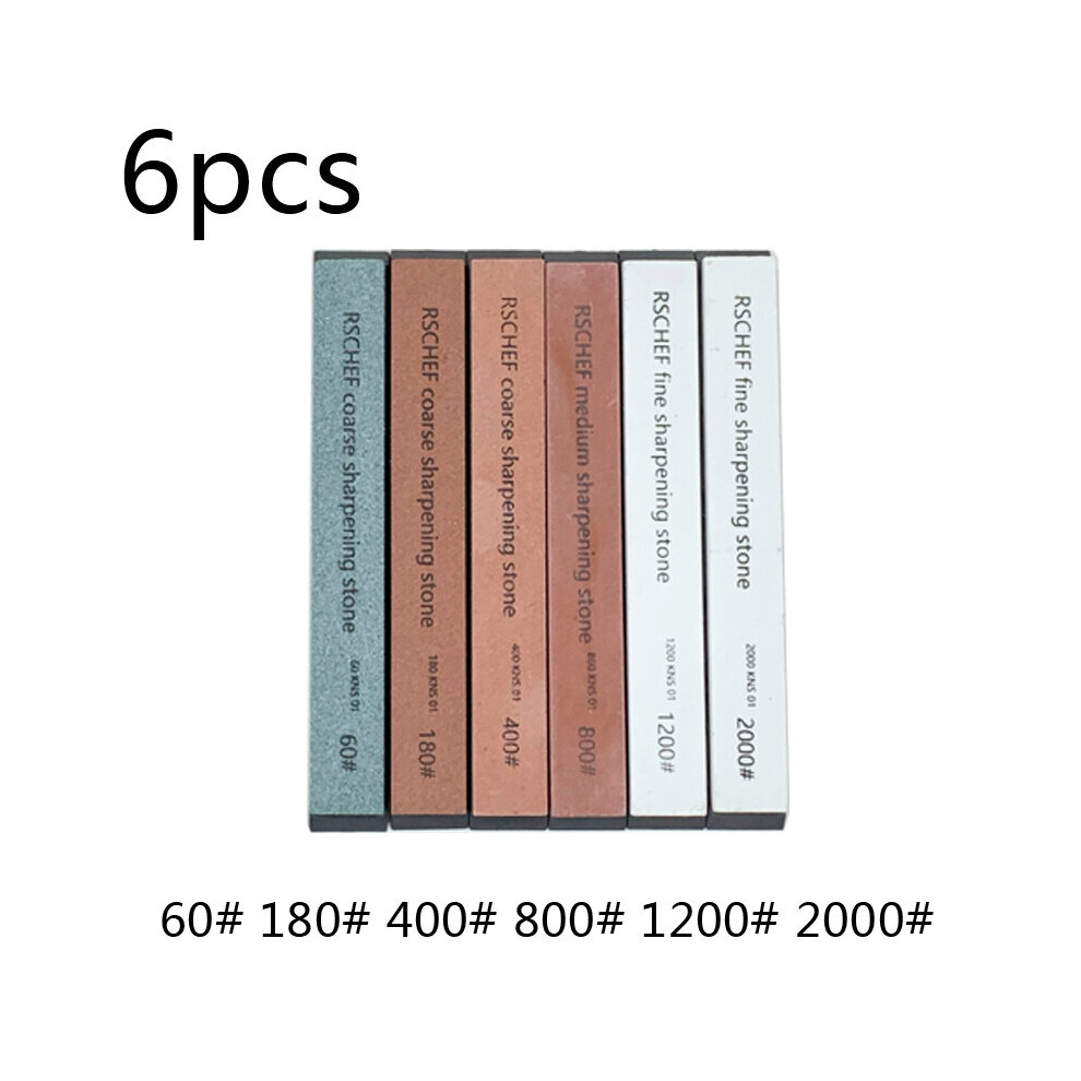 (A-6Pcs A) Professional Sharpener For Knives Accessories Diamond Bars Sharpening Stone Set Spyderco Honing Whetstone Grinders Apex System 4853843716470