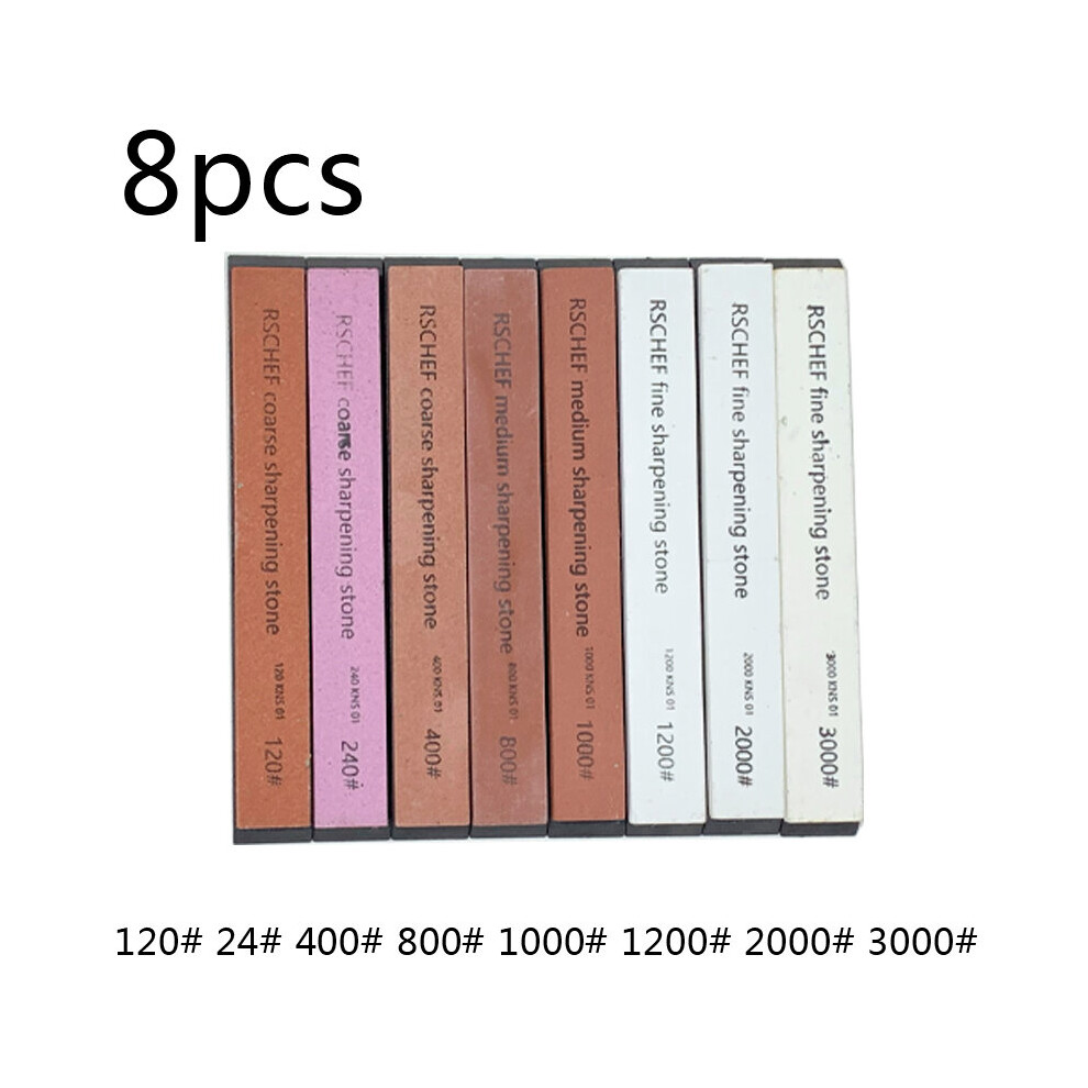(A-8Pcs) Professional Sharpener For Knives Accessories Diamond Bars Sharpening Stone Set Spyderco Honing Whetstone Grinders Apex System 4853843716494