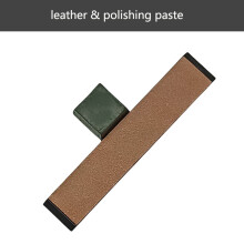 (a-Burgundy) knife polishing sharpener sharpening stone Leather Honing Strop Compound Grinding Knife Paste Polishing paste Sharpening tool