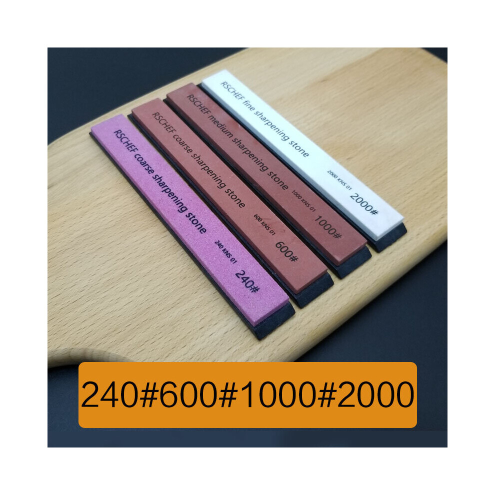 (A-4Pcs Combination B Sharpeners) Fixed Angle Knife Sharpener Sharpening Stone Corundum Diamond Whetstone Oil Stone Honing Stones Knife Sharpening St 4853843758050