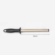 (a-Diamond-8in) Utopia Kitchen 8-12Inch Diamond Knife Sharpening Steel Sharpening Rod or Stick for Kitchen, Home, Diamond Blade Sharpener