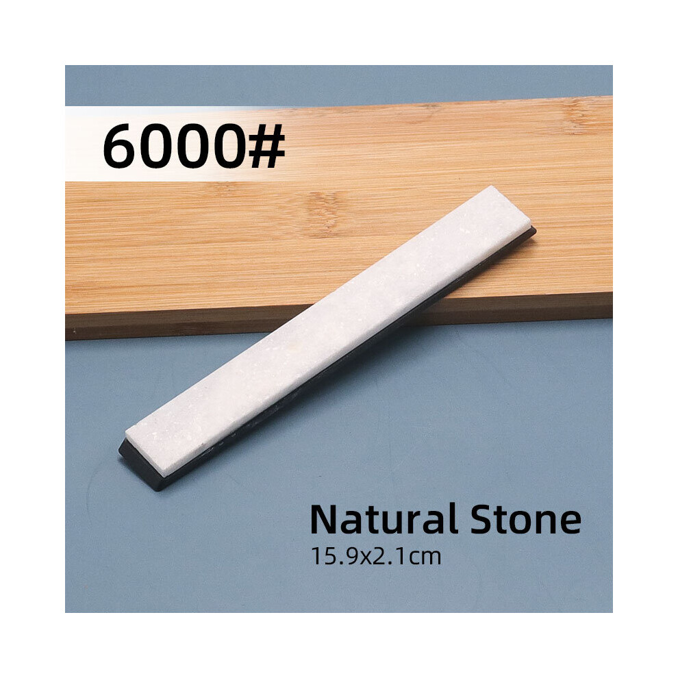 (A-6000 Natural) Natural Stone 120-10000# Sharpening Knife Sharpener Kitchen Tool Accessories Grinder Whetstone Shapner Bar Ruixin Water Wetstone 4853843645190