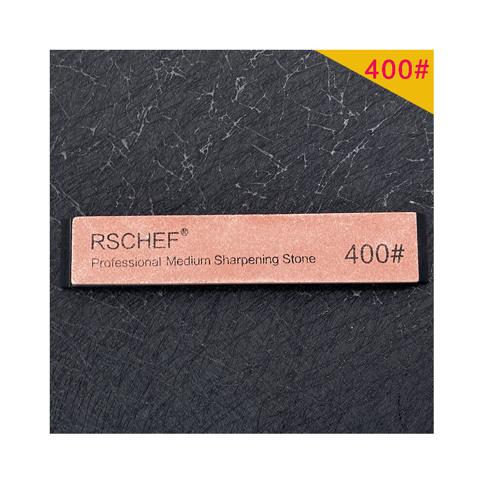 (A-400) Rschef Sharpen 400 600 Grit Professional Diamond Sharpening Stone Fixed Angle Knife Sharpener Grindstone Whetstone Gadgets 4853843706204