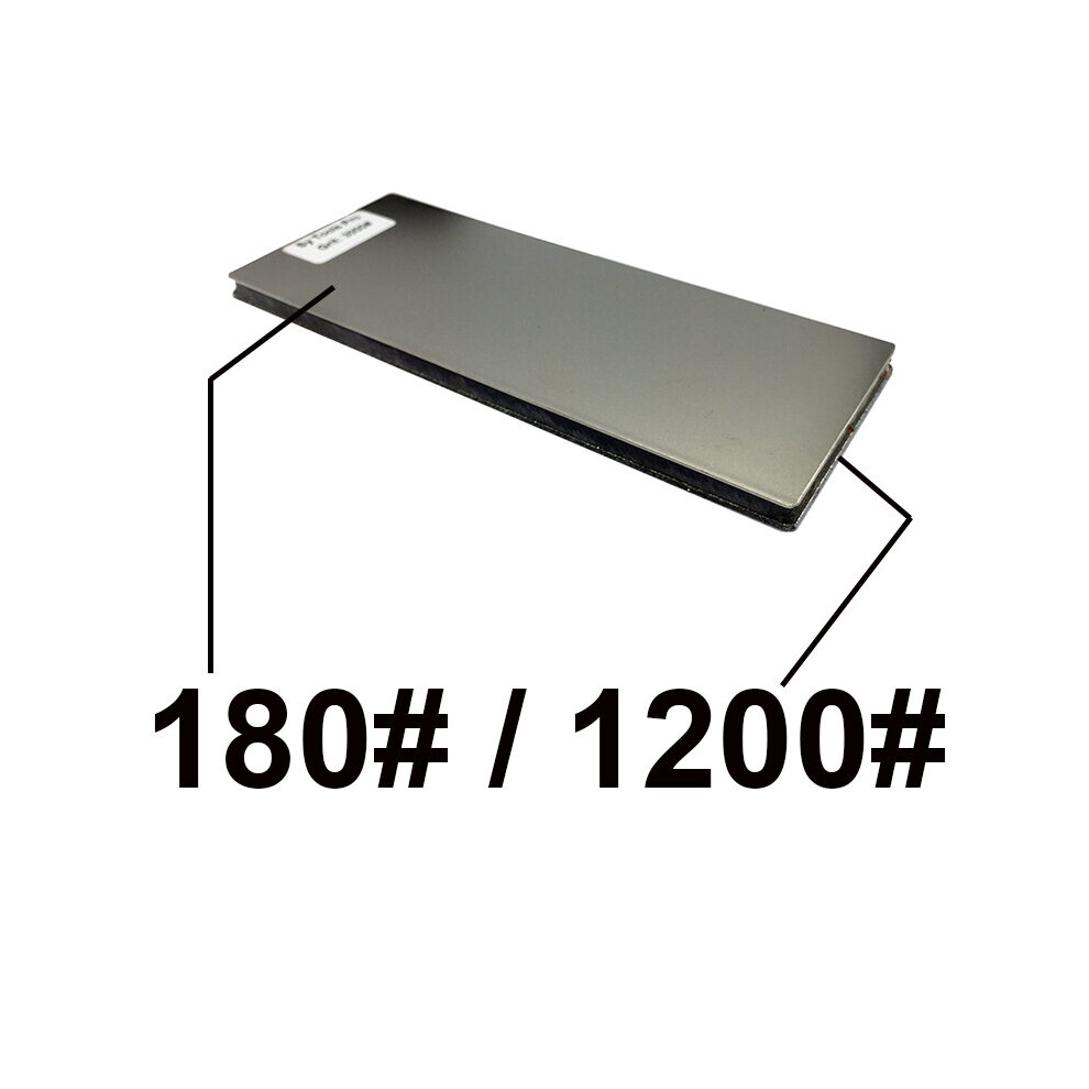(A-180 Add 1200) 6" Diamond Whetstone Bar Sharpening Stone Polishing Block Knife Sharpener 4853843751556