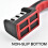 (a-As the picture shows S) 3-Level Sharpener, Diamond Ceramic Rod Sharpener, With 1 Replacement Sharpener, Suitable For All Knives Sharpening Tools 6