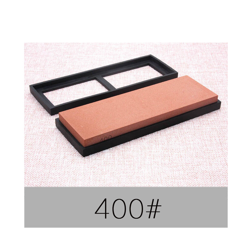 (A-400 Grit) Nhm Knife Sharpener Afilador De Cuchillos Profesionales Piedra Afilar Whetstone Water Honing Sharpening Stones 4853843778294