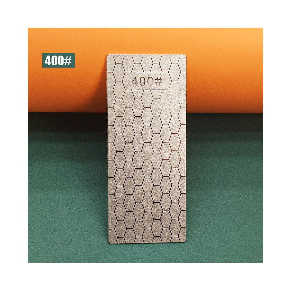 (A-400) Diamond Knives Sharpening Stone 400# 1000# 600# Grindstone Knife Sharpener Ultra-Thin Honeycomb Surface Whetstone Set 4853843645633