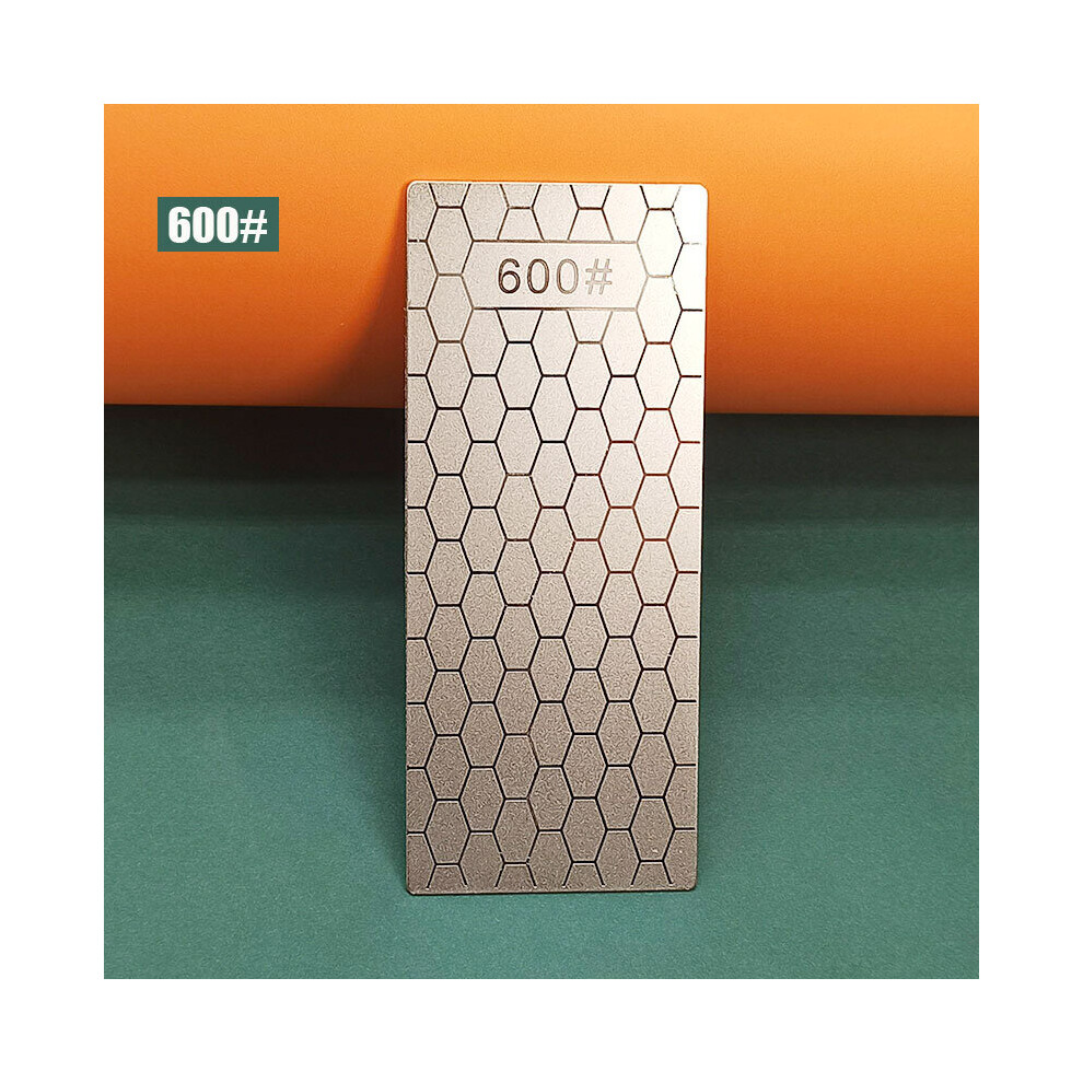 (A-600) Diamond Knives Sharpening Stone 400# 1000# 600# Grindstone Knife Sharpener Ultra-Thin Honeycomb Surface Whetstone Set 4853843645718
