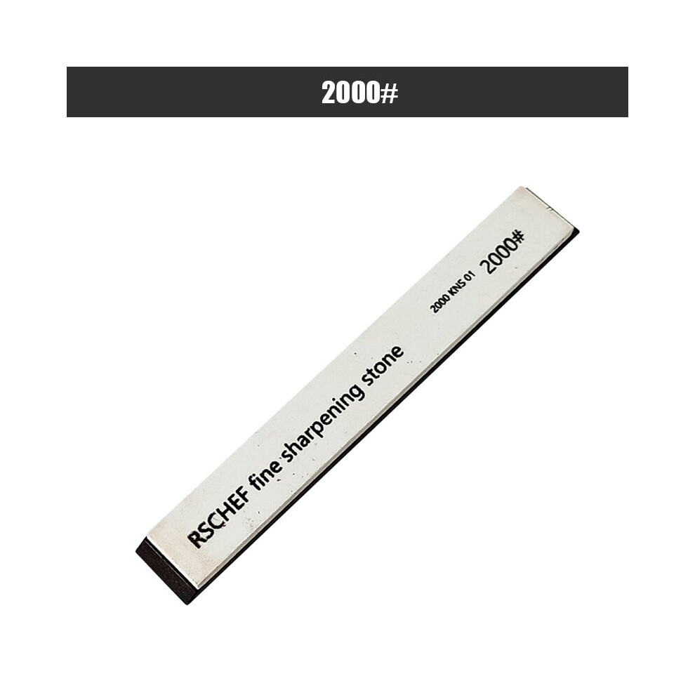 (A-Rs2000 Choice) Sharpening Stone Kitchen Tool Fixed Angle Sharpener System White Corundum Whetstone Knife Sharpener Professional Honing Stone 4853843732517