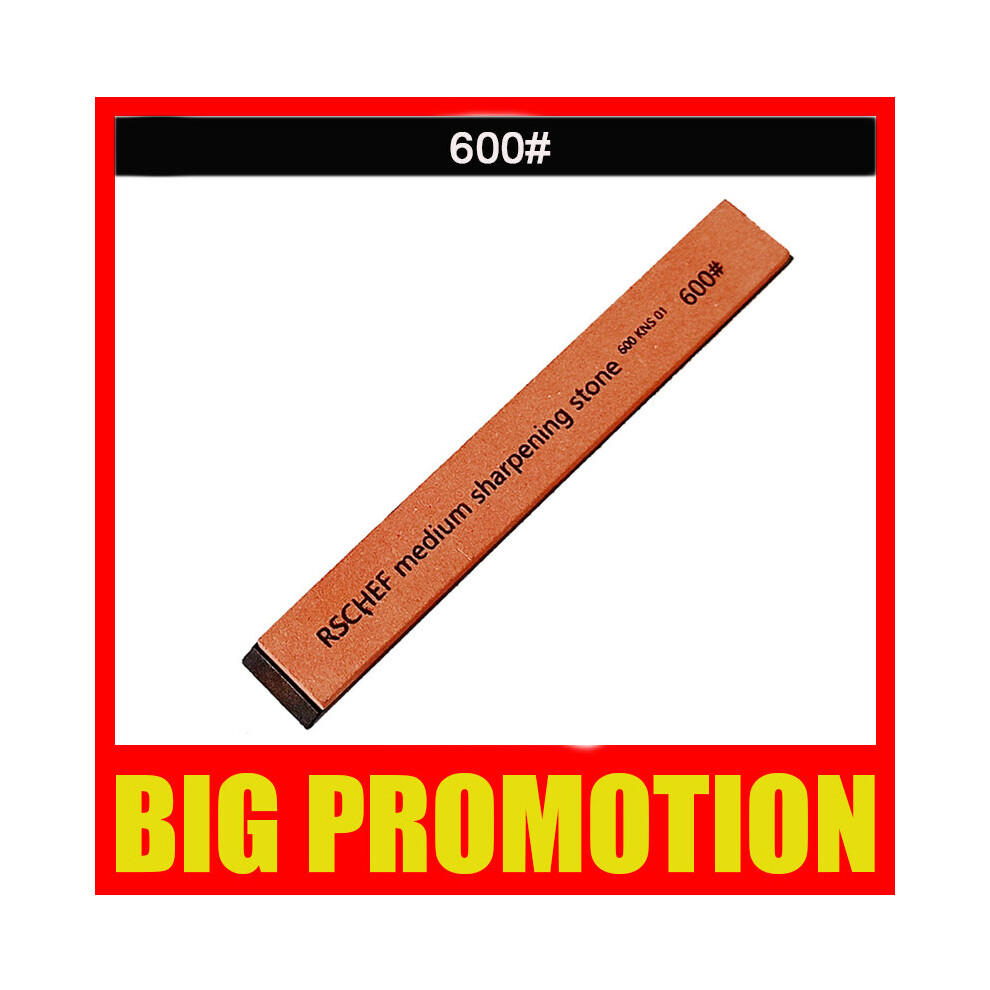 (A-Rs600 Choice) Sharpening Stone Kitchen Tool Fixed Angle Sharpener System White Corundum Whetstone Knife Sharpener Professional Honing Stone 4853843732555