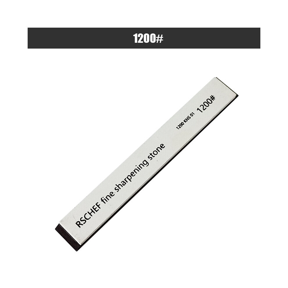 (A-Rs1200 Choice) Sharpening Stone Kitchen Tool Fixed Angle Sharpener System White Corundum Whetstone Knife Sharpener Professional Honing Stone 4853843732487