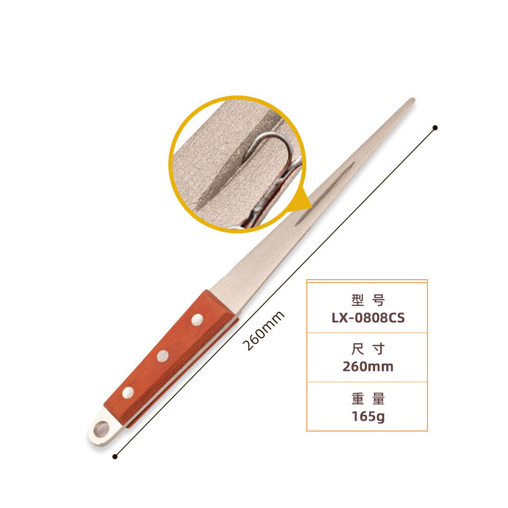 (A-D Choice) Diamond Knife Sharpener Whetstone Stone Knife Sharpening Curved Surface For Knife Scissors Honing Bar Kitchen Grinding Tool 4853843750917
