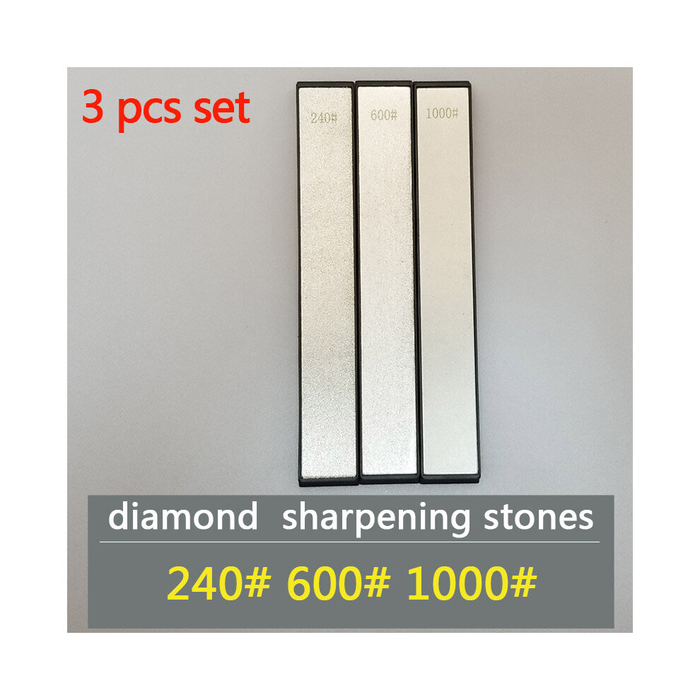 (A-240 600 1000 Grit Sharpening Stone) New120-1600 Grit Diamond Sharpening Stone Knife Sharpener Grinding Stone Kitchen Tools Knife Sharpening System 4853843777198