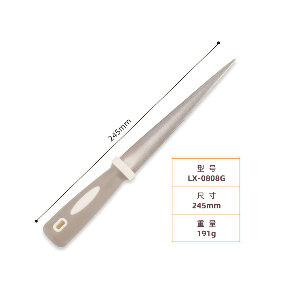 (A-Q Choice) Diamond Knife Sharpener Whetstone Stone Knife Sharpening Curved Surface For Knife Scissors Honing Bar Kitchen Grinding Tool 4853843750955