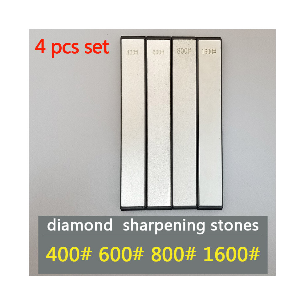 (A-400 600 800 1600 Sharpening Stone) New120-1600 Grit Diamond Sharpening Stone Knife Sharpener Grinding Stone Kitchen Tools Knife Sharpening System 4853843777228