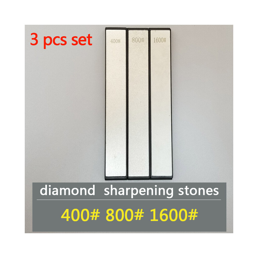 (A-400 800 1600 Grit Sharpening Stone) New120-1600 Grit Diamond Sharpening Stone Knife Sharpener Grinding Stone Kitchen Tools Knife Sharpening System 4853843777235
