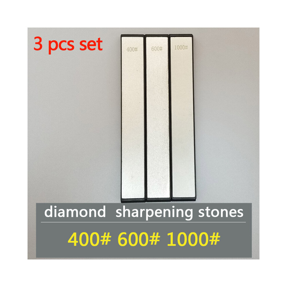 (A-400 600 1000 Grit Sharpening Stone) New120-1600 Grit Diamond Sharpening Stone Knife Sharpener Grinding Stone Kitchen Tools Knife Sharpening System 4853843777211