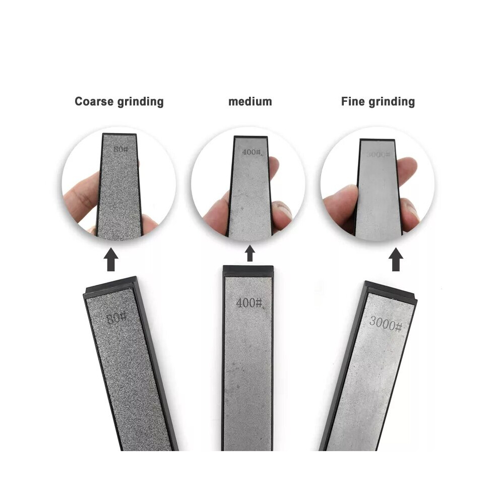 (A-120 400 600 1000 Sharpening Stone) New120-1600 Grit Diamond Sharpening Stone Knife Sharpener Grinding Stone Kitchen Tools Knife Sharpening System 4853843777143