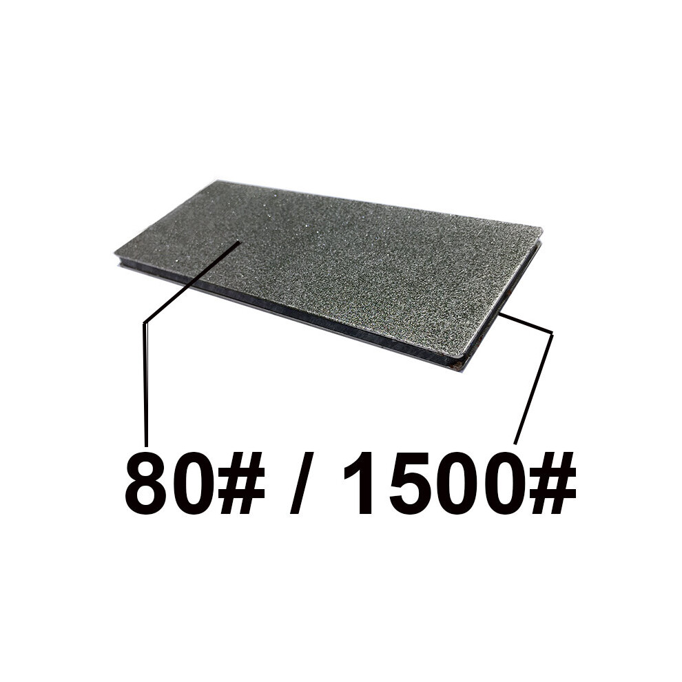 (A-80 Add 1500) 6" Knife Sharpener Diamond Whetstone Bar Sharpening Stone Polishing Block Knife Sharpener 80#-3000# 4853843704934