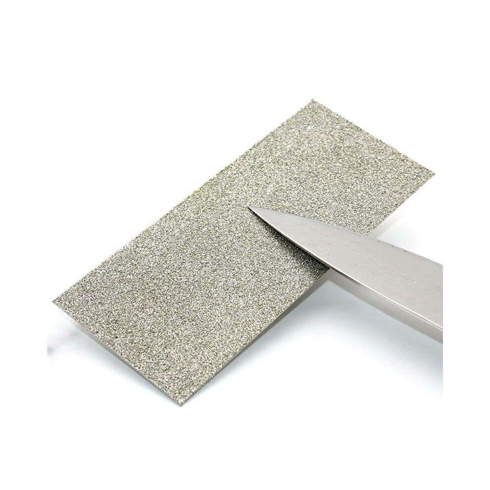 (A-Grain Size 150) Single Side 80 Grit Thin Diamond Knife Sharpening Whetstones Polishing Knife Sharpener Plate Grinding Disc Abrasive Stones 4853843698011