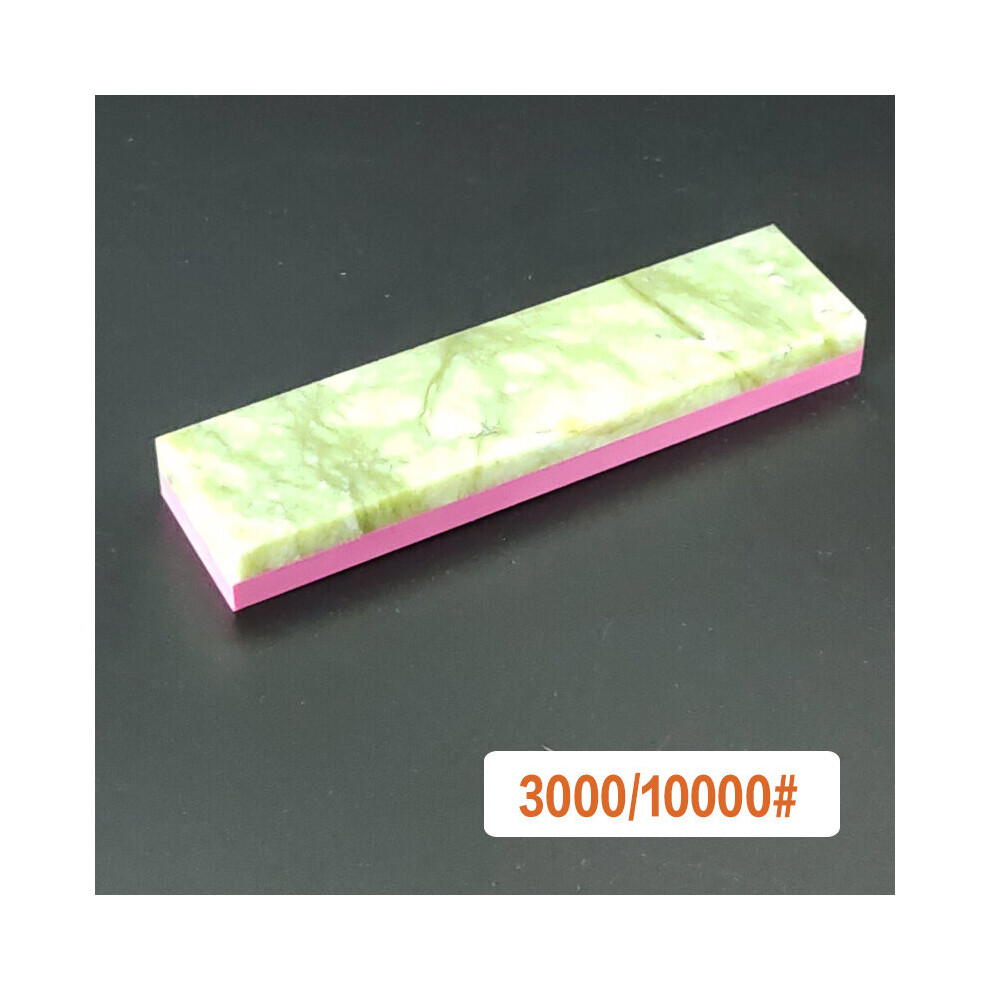(A-3000-10000) Knife Sharpener Polished Double-Sided Whetstone 3000/10000 Grit Natural Stone Sharpening Stone Woodworking Fine Polishing 4853843647972
