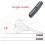 (a-TAIDEA Angle guide) 15 Degrees Knife Sharpener Angle Guide Sharpening Stone Fixed Angle Accessories Profession Tools Kitchen Knife Holder Whetstone 2
