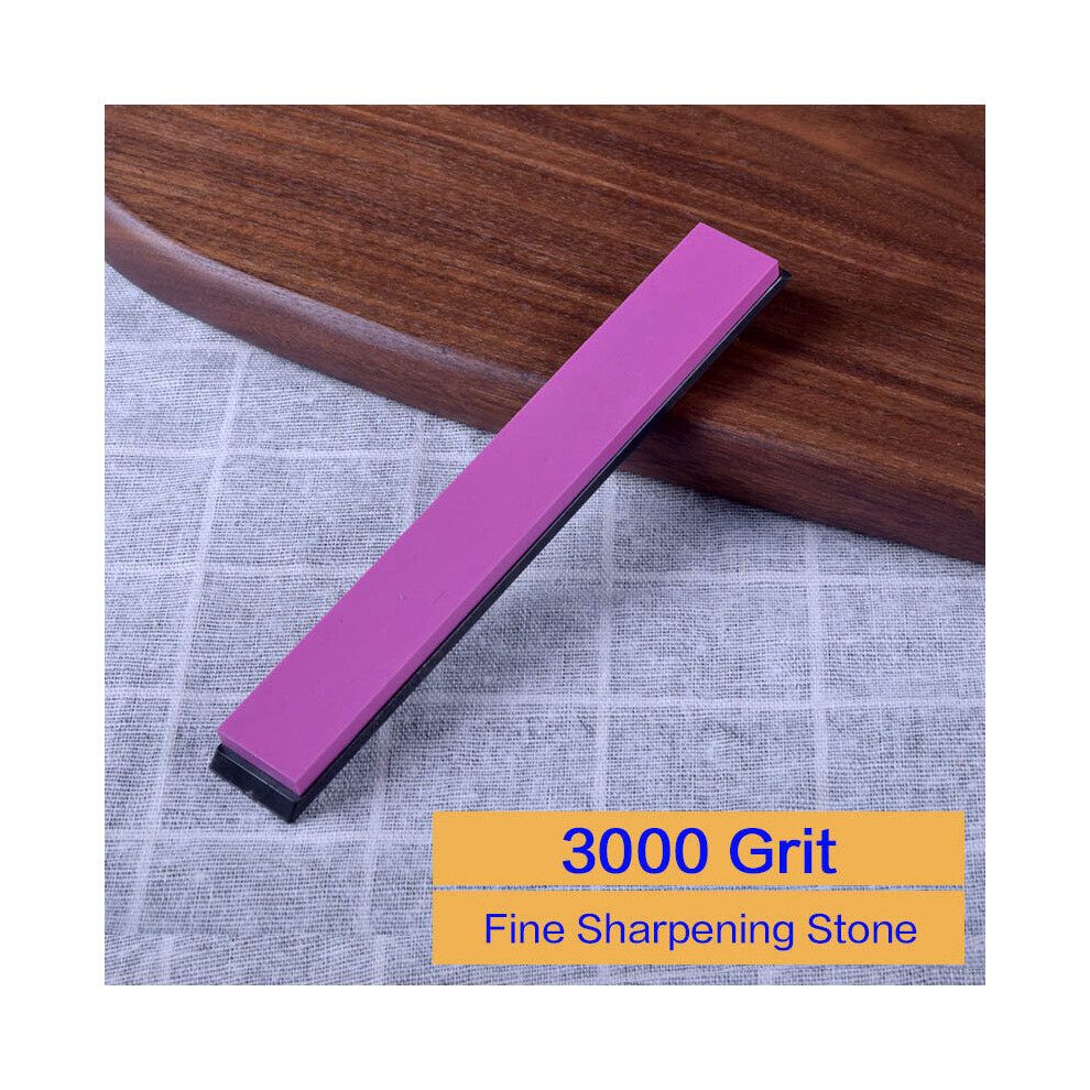 (A-Fine 3000 Stone As Shown) Multi Grit Fixed Angle Knife Sharpener Sharpening Stone Corundum Diamond Whetstone Oil Stone Honing Stones Sharpening Sys 4853843683680