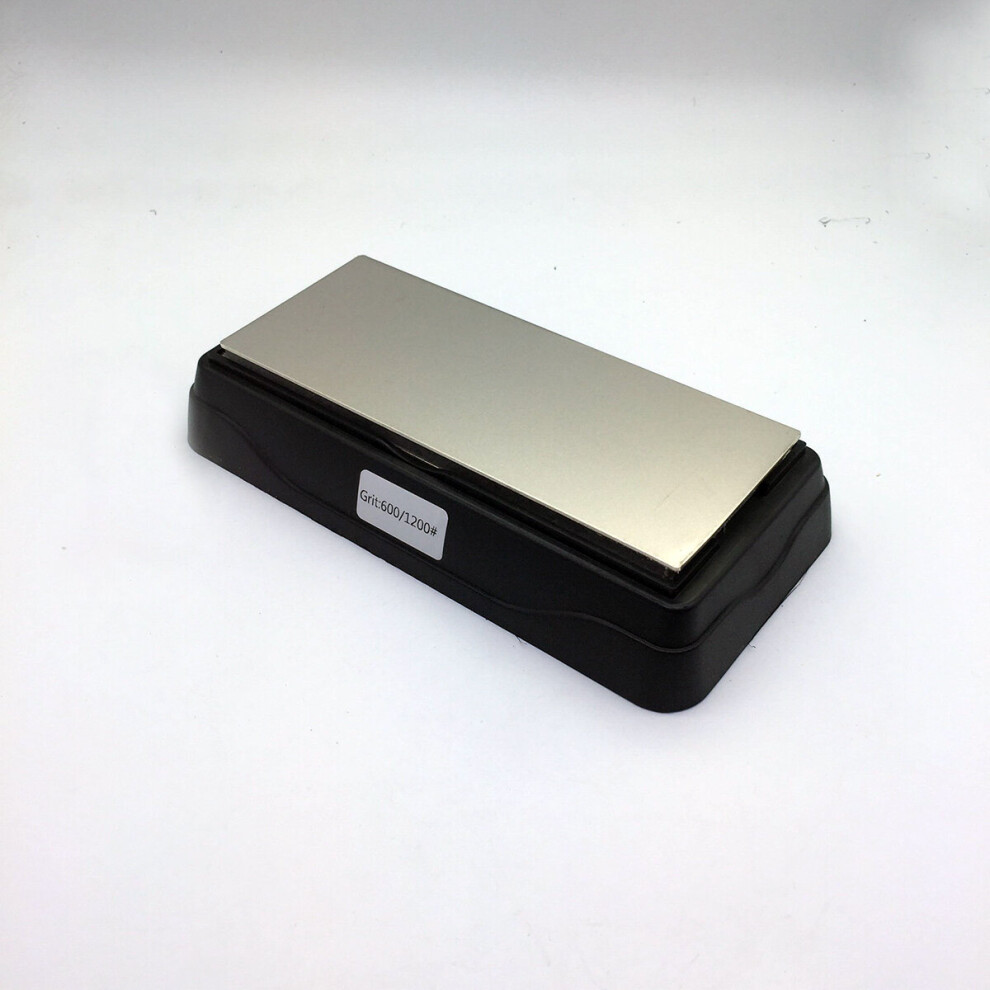 (A-600 1200 Grit) 3000 Grit Diamond Whetstone Double Side Knife Sharpener Knife Sharpening Stone Kitchen Grinding Sharpening Stone 4853843777815