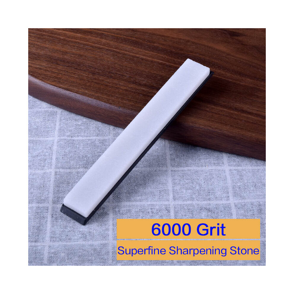 (A-Superfine 6000 Stone As Shown) Multi Grit Fixed Angle Knife Sharpener Sharpening Stone Corundum Diamond Whetstone Oil Stone Honing Stones Sharpenin 4853843683710