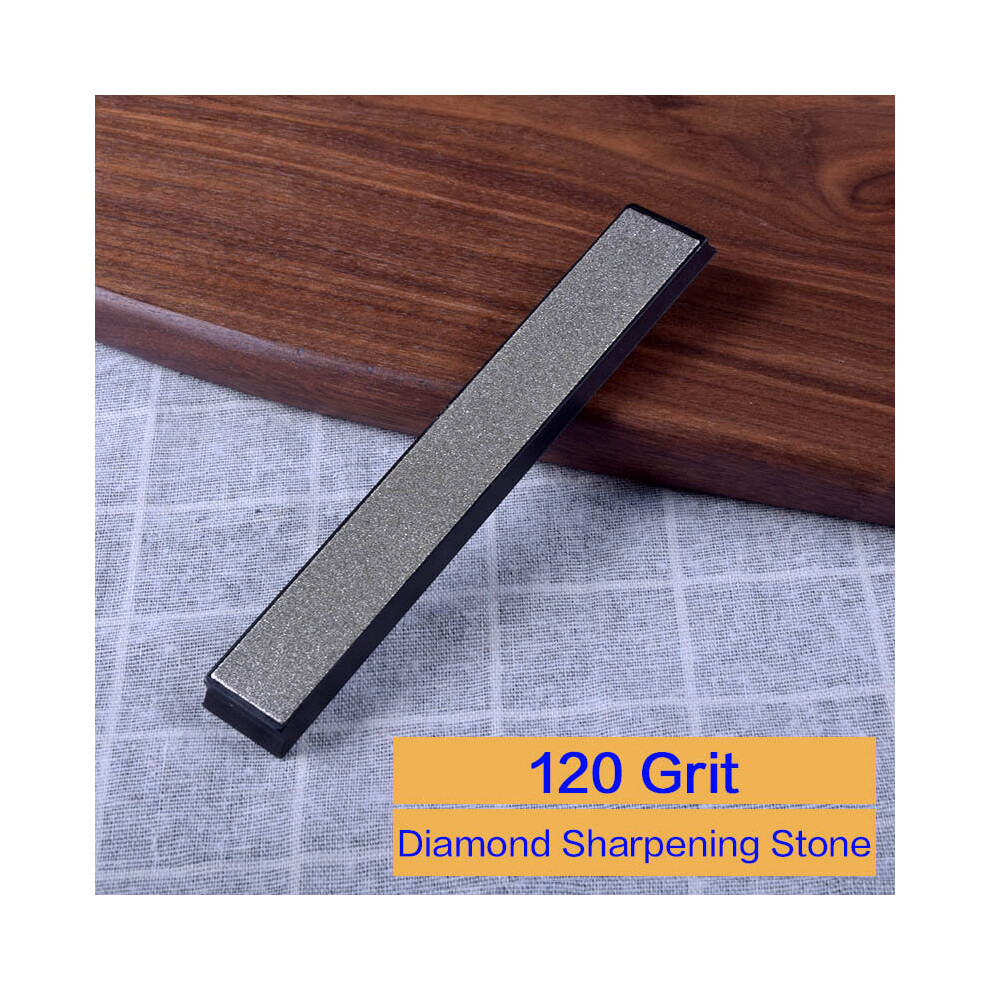 (A-Diamond 120 As Shown) Multi Grit Fixed Angle Knife Sharpener Sharpening Stone Corundum Diamond Whetstone Oil Stone Honing Stones Sharpening System 4853843683628