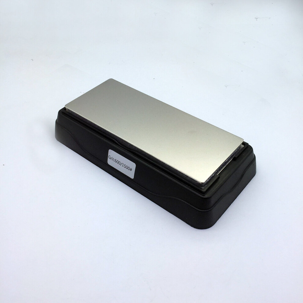 (A-600 1500 Grit) 3000 Grit Diamond Whetstone Double Side Knife Sharpener Knife Sharpening Stone Kitchen Grinding Sharpening Stone 4853843777822