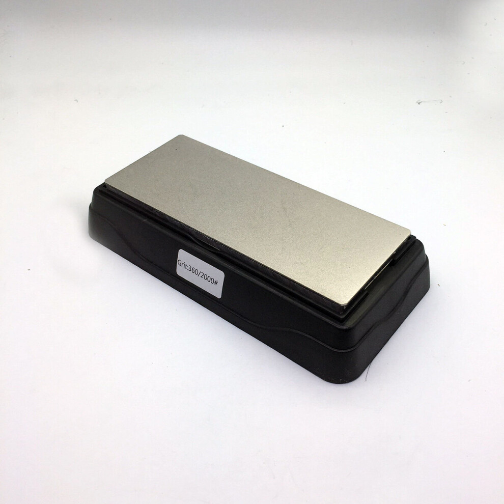 (A-360 2000 Grit) 3000 Grit Diamond Whetstone Double Side Knife Sharpener Knife Sharpening Stone Kitchen Grinding Sharpening Stone 4853843777808