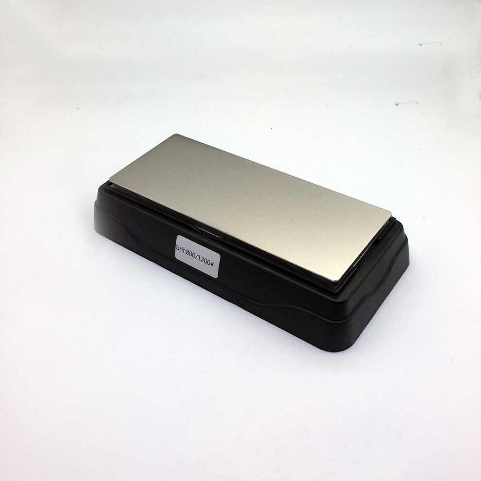 (A-800 1200 Grit) 3000 Grit Diamond Whetstone Double Side Knife Sharpener Knife Sharpening Stone Kitchen Grinding Sharpening Stone 4853843777853