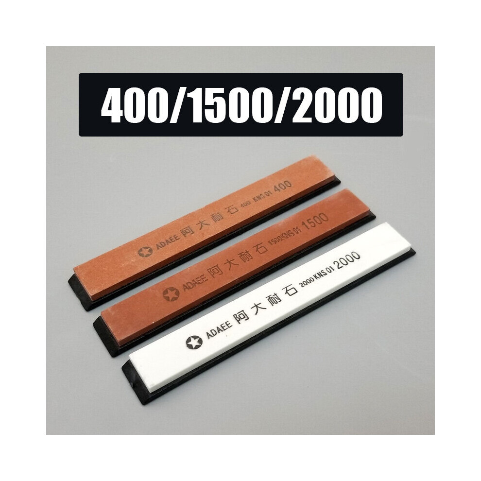 (A-400 1500 2000 Grit As Shown) Knife Sharpener Stone Small Oil Stone 180-3000Grit Whet Stones Sharpening Stones Whetstone Knife 4853843662715