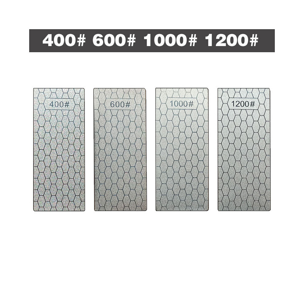 (A-40060010001200) Diamond Sharpening Stone Knife Sharpener 150*65*2.5Mm Ultra-Thin Honeycomb Surface Kitchen Grinding Tool Knife Whetstone 4853843704415