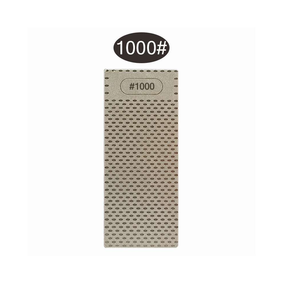 (A-Auburn) Diamond Sharpening Stone Knife Sharpener 150*65*2.5Mm Ultra-Thin Honeycomb Surface Kitchen Grinding Tool Knife Whetstone 4853843704460