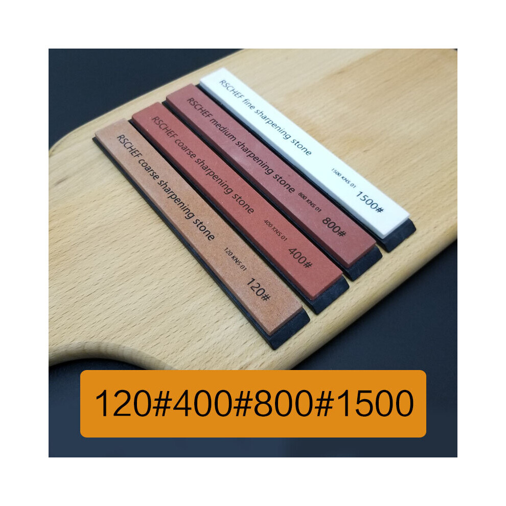 (A-4Pcs Combination A) Fixed Angle Knife Sharpener Sharpening Stone Corundum Diamond Whetstone Oil Stone Honing Stones 4853843697540
