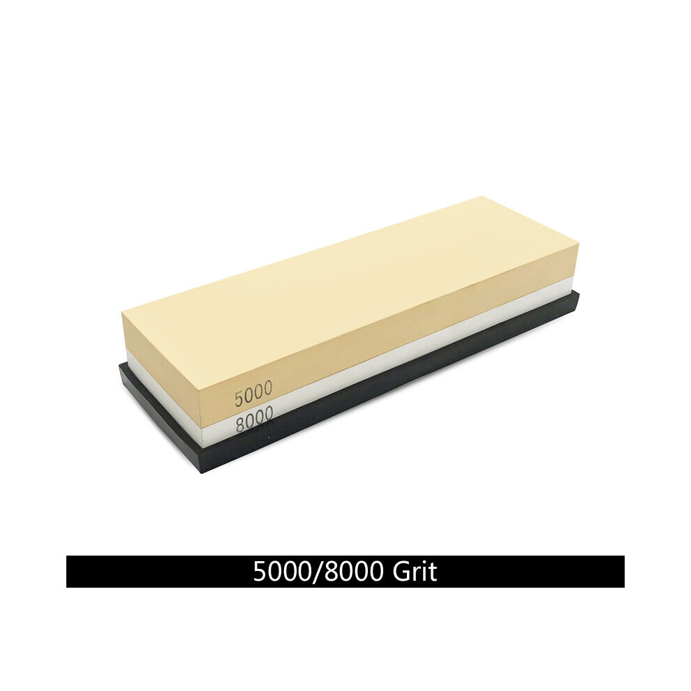 (A-5000 8000 Ship With 24H) 240-8000# Grit Sharpening Stone Whetstone Double-Side Sharpener Stone Grindstone Honing System Knife Sharpener Whetstone 4853843647842
