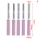 (a-B) 5pcs/set Chain Saw Sharpening Grinding Stone Bits File Rotary Tool 3mm Parts Replacement Tools Accessories 1