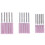 (a-B) 5pcs/set Chain Saw Sharpening Grinding Stone Bits File Rotary Tool 3mm Parts Replacement Tools Accessories 3