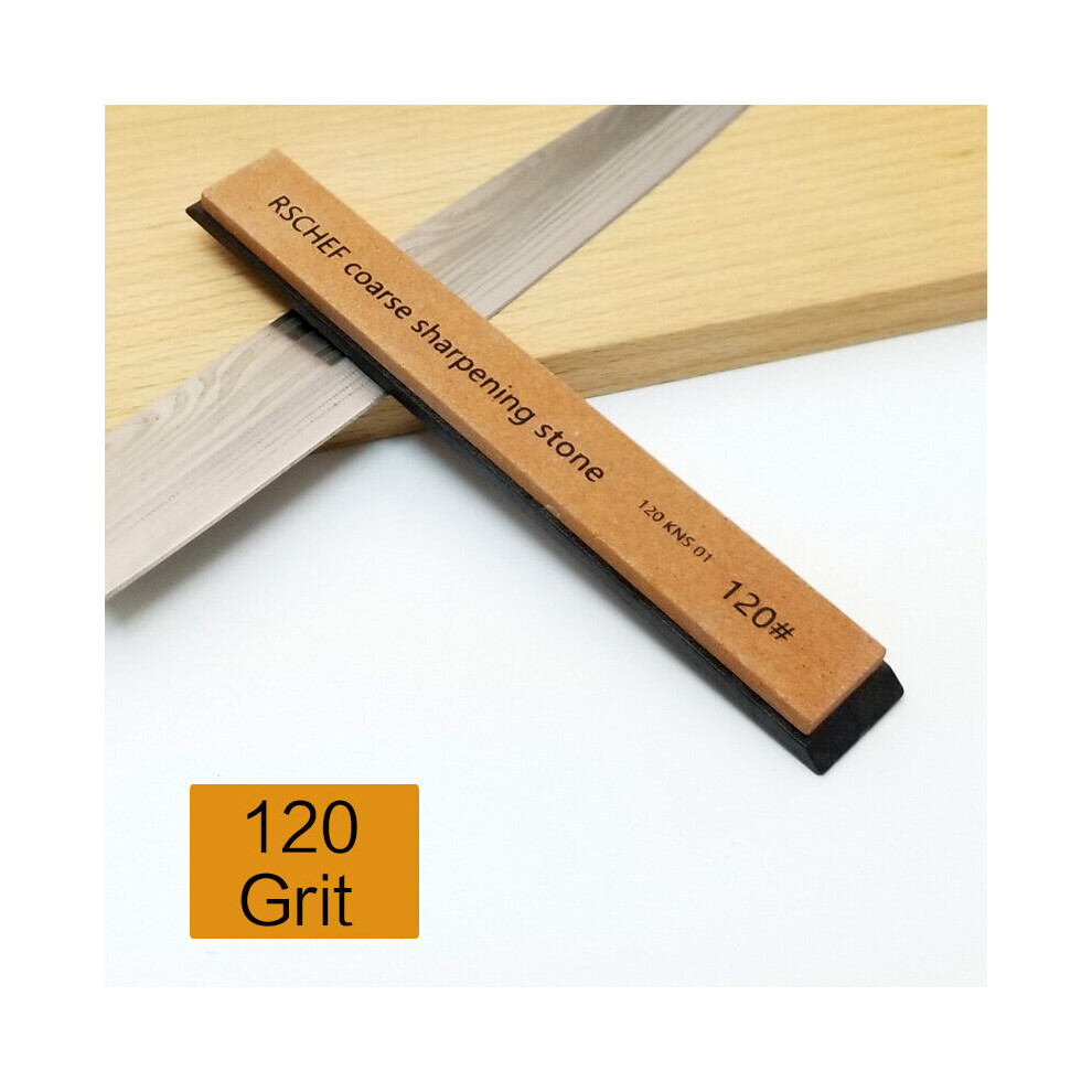 (A-120Grit) Sharpener Angle Sharpening Stone Whetstone Professional Knife Sharpener Tool Bar Oil Stone 4853843773923