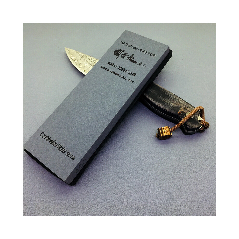 400# Grit More Coarse Grinding Double-Sided Water Whetstone For Knife Sharpener Honing Oilstone Water Stones 4853843778409