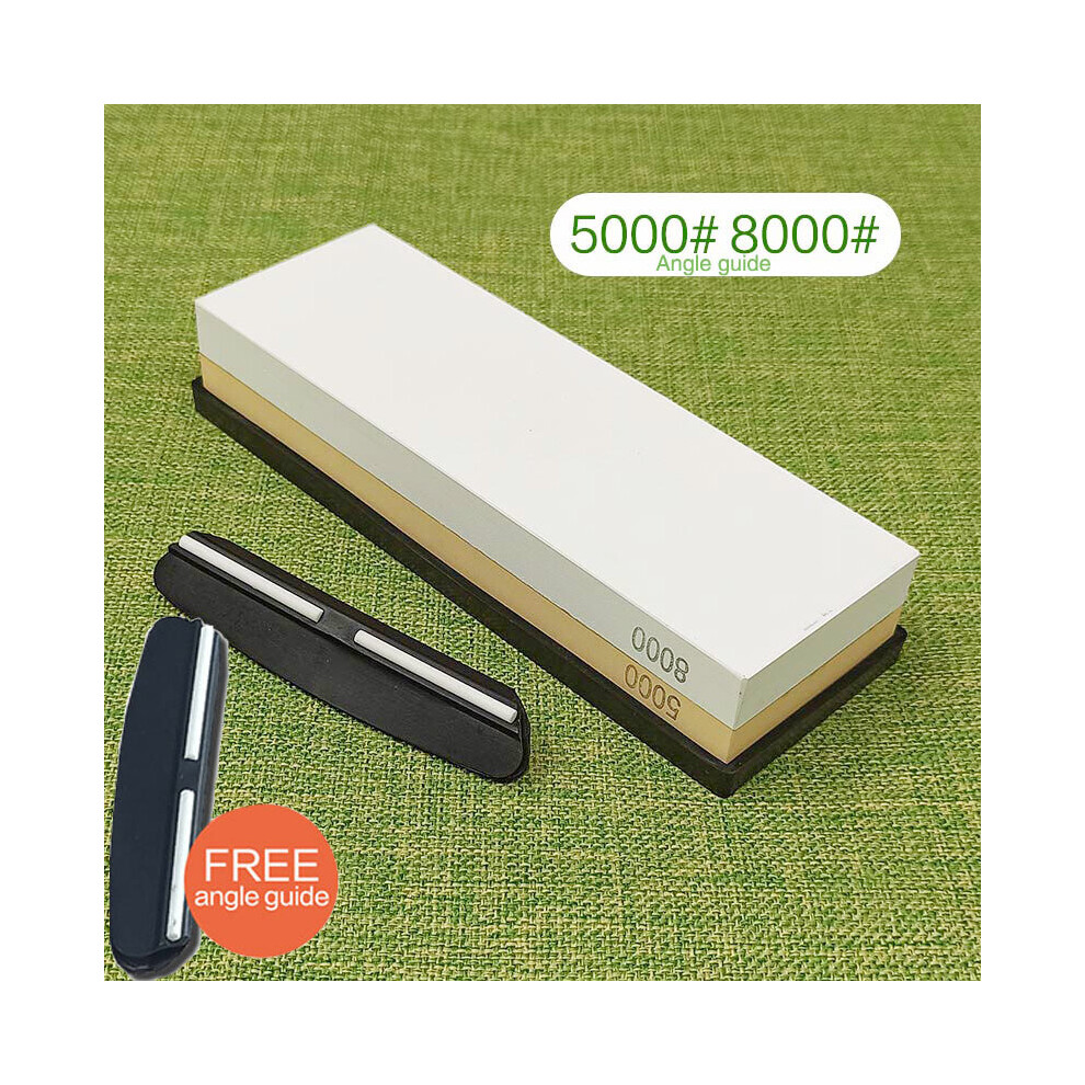 (A-5000 8000 2Kc M) Professional Knife Grinder Knife Sharpening Stone Grit White Corundum 1000/3000 2000/5000 Whetstone Sharpener Multi-Stage 4853843689286