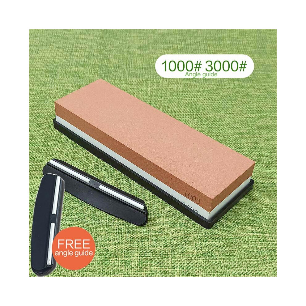 (A-1000 3000 2Kc M) Professional Knife Grinder Knife Sharpening Stone Grit White Corundum 1000/3000 2000/5000 Whetstone Sharpener Multi-Stage 4853843689170
